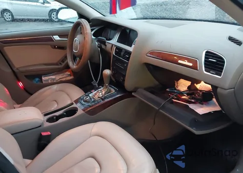 2012 Audi A4 2.0T Premium from USA, damaged, VIN WAUWFAFL9CA030996